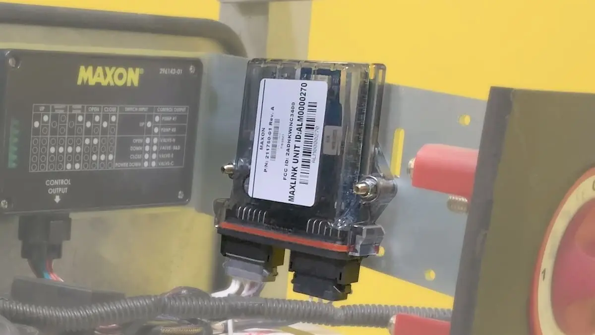HAYON ÉLÉVATEUR MAXON MAX LINK® Diagnostic embarqué (OBD) - INSTALLÉ