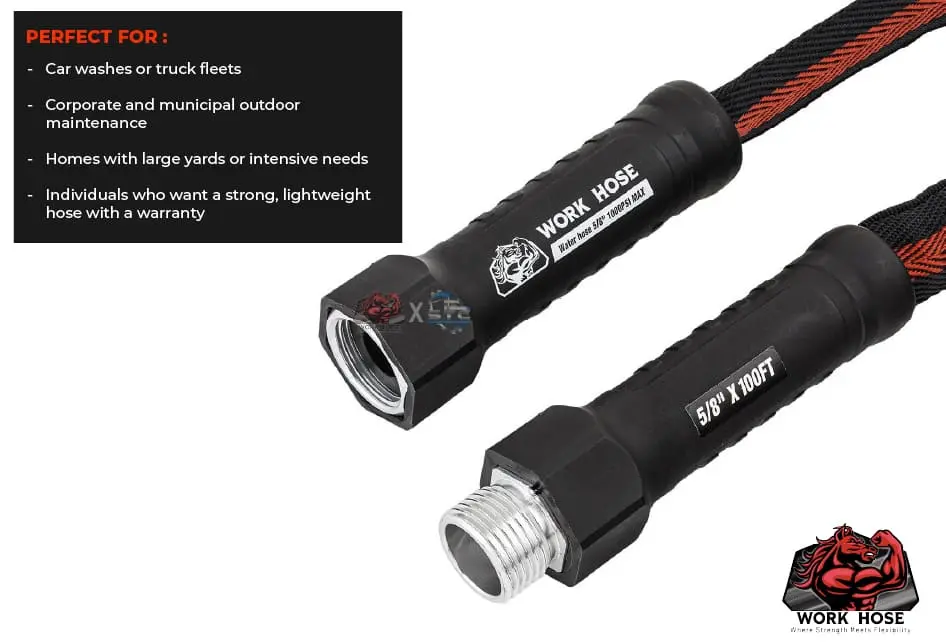 WorkHose 5/8 heavy-duty water hose